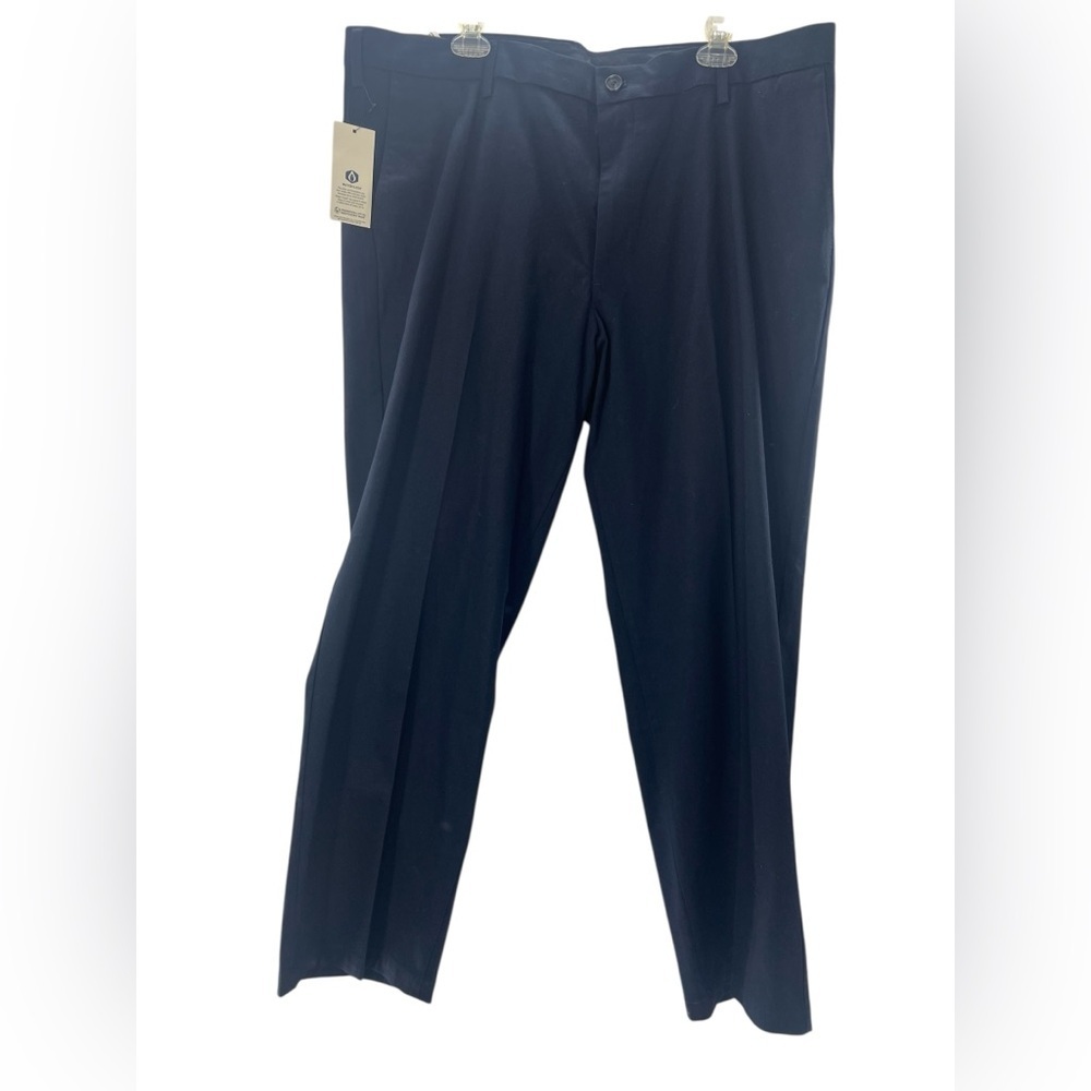 NWT Dockers BlueFlex Comfort Waist Band Classic Flat Front Style Pants 40x30